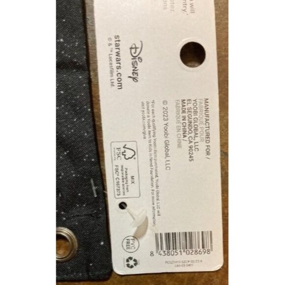 Yoobi Star Wars Single Zipper Pencil Case Black 3pk - Picture 5 of 7